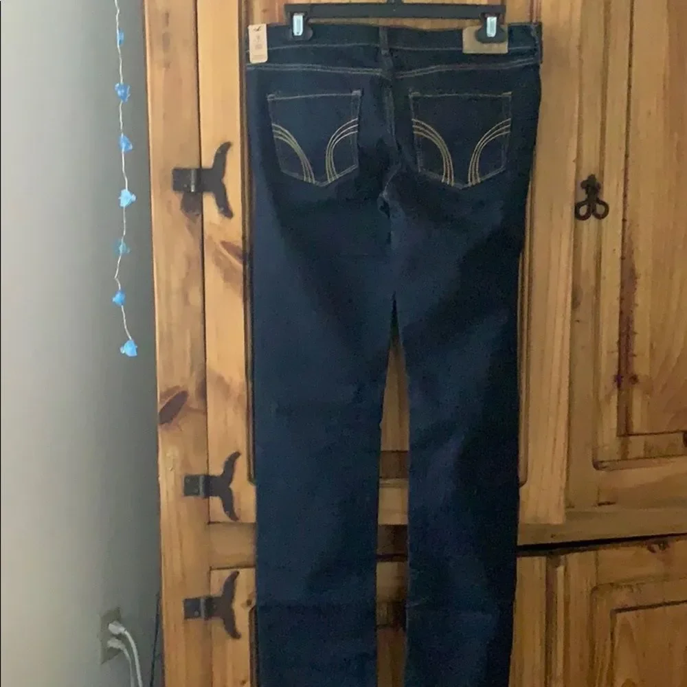 Hollister Laguna Jeans Size 7 Long 34" Inseam - Picture 2 of 8